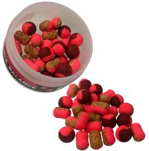 Бойлы Brain Double Balance Strawberry (клубника) 8мм/6x10мм