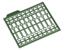 Стопор для насадок GC G.Carp Hair Extender Stops, dark green (126шт/уп)