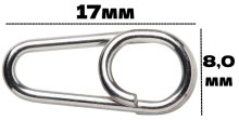 Застібка Savage Gear Custom Salt Splitring Snap - L (15шт/уп)