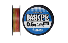 Шнур Sunline Basic PE HG, multi color 150м