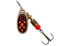 Блешня Mepps Black Fury №2 4,5г - silver / red dot