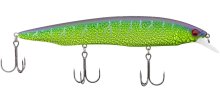 Воблер Megabass Kanata Ayu 160F 30г - Mat Green Lizard