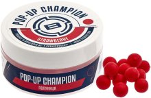 Бойлы Brain Champion Pop-Up - Strawberry (клубника) 10мм 34г