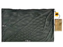 Мішок короповий Profmontazh Zipper Lock на блискавці з поплавком (107x70см)