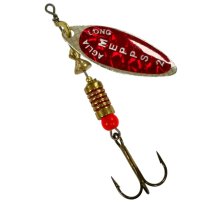 Блесна Mepps Aglia Long Redbo №2 / 7,0г - серебро