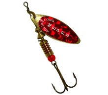 Блесна Mepps Aglia Long Redbo №1 / 4,5г - золото