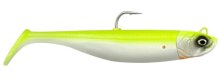 Силикон Savage Gear Savage Minnow 10см 20,0г - Lemon Black (2+1)