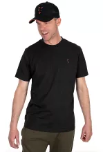 Футболка Fox Collection T - Black & Orange - розм.XXL
