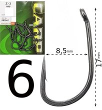 Крючки Hayabusa Carp Z-3 NRB - №06 (10шт/уп)