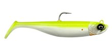 Силикон Savage Gear Savage Minnow 12,5см 35,0г - Lemon Black (2+1)