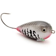 Воблер Bumble Lure Jerk J-9 Silver Хорватське яйце 9г