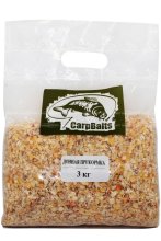Прикормка Carp Baits Донная "База" крупнофракционная 3кг