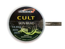 Поводковый материал Climax Cult Skin Braid 20м 30lb Weed