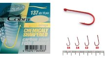 Крючки Cobra Mirage C137R size 10 красные