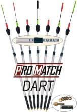 Поплавець Cralusso Pro Match Darttal (1026) 8г