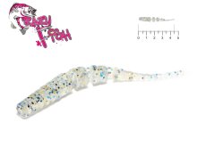 Силикон Crazy Fish Polaris 4.5см col.40 White Tea-креветка