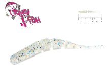 Силикон Crazy Fish Polaris 5.4см col.40 White Tea-кальмар