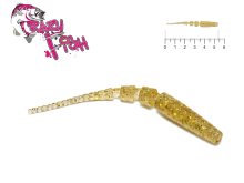 Силикон Crazy Fish Polaris 5.4см col.47 Transparent Gold-кальмар