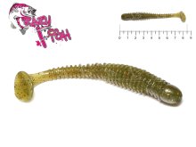 Силікон Crazy Fish Vibro Worm 8.5см col.01 Olive