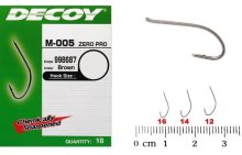 Гачки Decoy M-005 ZERO-PRO size 16