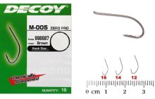 Гачки Decoy M-005 ZERO-PRO size 18