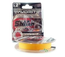Шнур Favorite Smart PE 4x 150м оранжевый #3,0/0,296мм 15,5кг