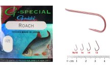 Крючки Gamakatsu G-Special Roach Red №14