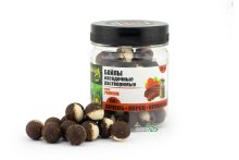 Бойли Grandcarp Premium насадні розчинні Печінка-Перець-Полуниця Ø16мм 150г