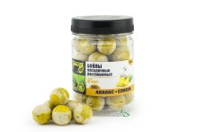 Бойли Grandcarp Attract насадні розчинні Ананас-Сливки Ø20мм 200г