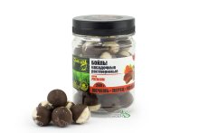 Бойли Grandcarp Premium насадні розчинні Печінка-Перець-Полуниця Ø20мм 200г