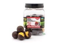 Бойли Grandcarp Premium насадочні довгорозчинні Печінка-Перець-Полуниця 24мм 200г