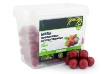 Бойли Grandcarp Classic довгорозчинні Полуниця Ø24мм 400г