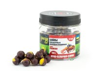 Бойли Grandcarp Premium насадочні довгорозчинні Краб-Білочан-Слива 12мм 100г