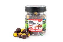 Бойлы Grandcarp Premium насадочные долгорастворимые Краб-Белачан-Слива 16мм 150г