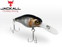 Воблер Jackall Chubby Diving 38F 4,3г - HL Silver & Black