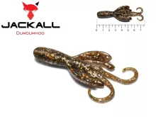 Силікон Jackall Dumdumhog 3.0" Salt Pumpkin/Silver Flake
