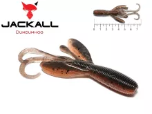 Силікон Jackall Dumdumhog 3.0" Ebimiso/Black