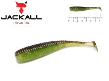 Силікон Jackall I Shad Tail 2.8" Green Pumpkin/Chart