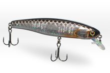 Воблер Jackall Smash Minnow 100SP HL Silver & Black