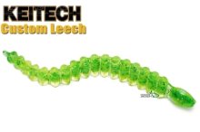 Силікон Keitech Custom Leech 3,0" - 424C Lime Chartreuse