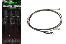 Лидкор оснащённый Korda Leadcore Leaders with Ring Swivel Weed/Silt