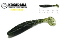 Силікон Kosadaka Hart Shad 75мм BG