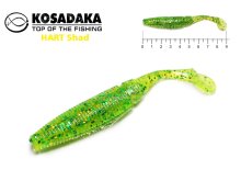 Силікон Kosadaka Hart Shad 90мм (GR)
