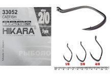Крючки Traper Hikara Catfish black chrome size 6/0