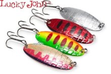 Блесна Lucky John Croco Spoon Shallow Water 15г