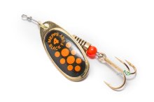 Блешня Mepps Black Fury №4 8,0г золото/помаранчеві крапки