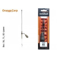 Монтаж Orange Carp "Вантаж Ковзкий" (1 гачок, #4, волосся) 71г