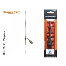 Монтаж Orange Carp "Вантаж Ковзкий" (2 гачки, #4, волосся) 71г