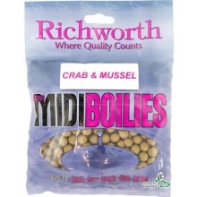 Бойли Richworth Midi Boilies Ø10мм 225г Crab &amp; Mussel