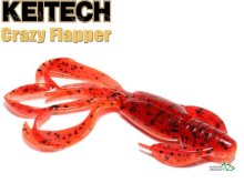 Силікон Keitech Crazy Flapper 2,8" - 407 Delta Craw